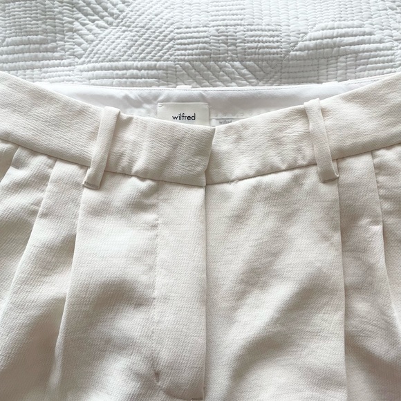 Aritzia Wilfred Effortless Pants 00 Light Birch - Picture 4 of 7